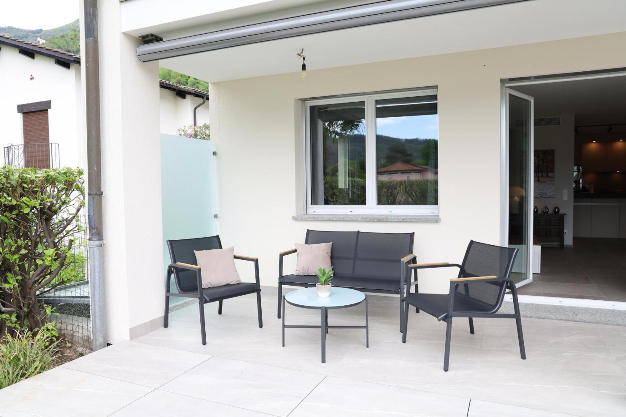 Casa Quattro Fiumi Lägenhet Tegna Exteriör bild