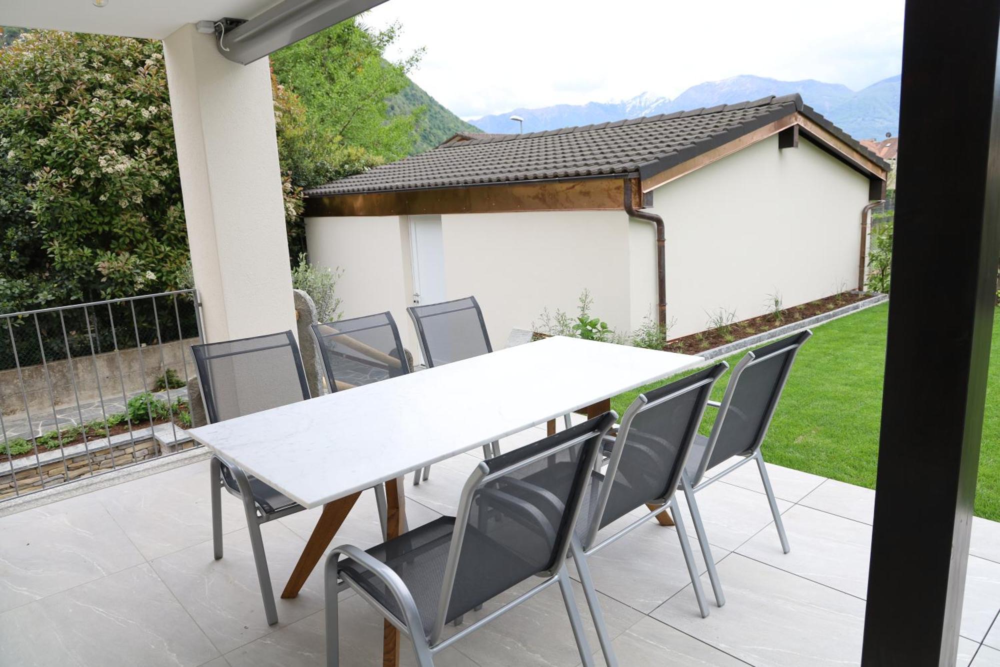 Casa Quattro Fiumi Lägenhet Tegna Exteriör bild